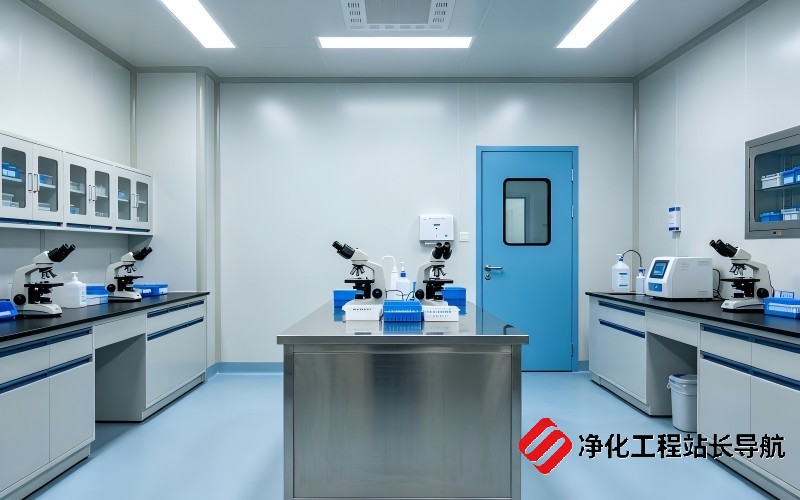 PCR实验室建设装修标准详解：四个分区、压差梯度与防污染设计要点